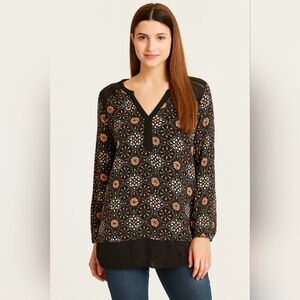 Monsoon Floral Tunic Size 18